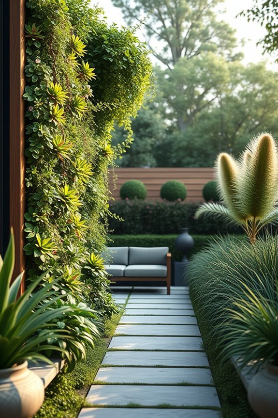 vertical gardens maximize space