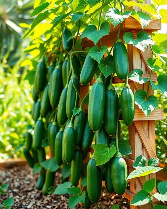 vertical support enhances growth