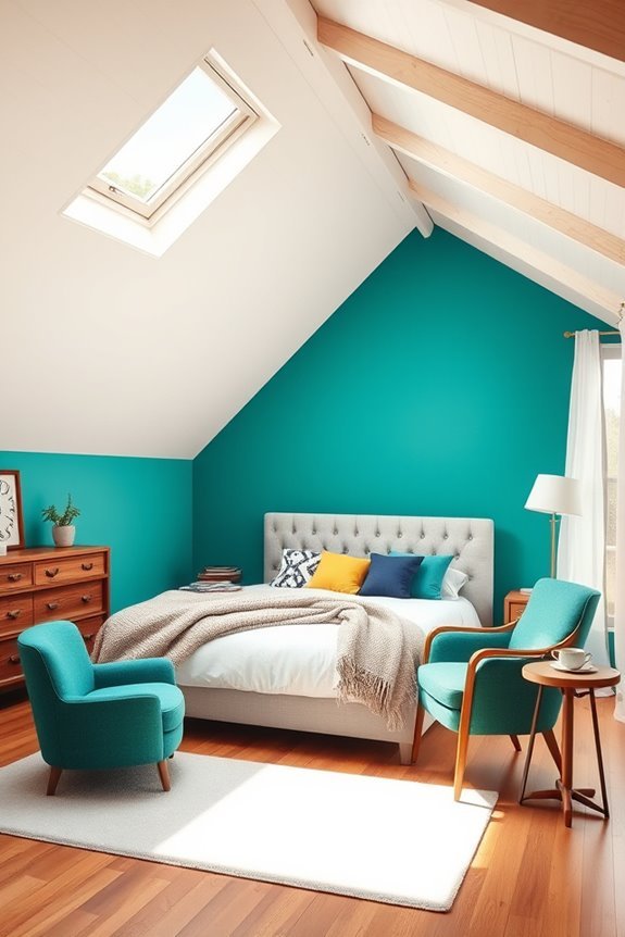 vibrant accent wall ideas