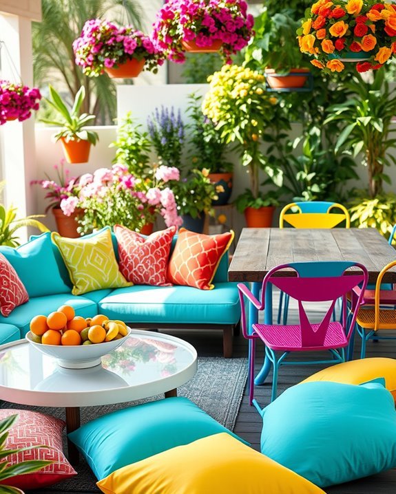vibrant durable outdoor furniture