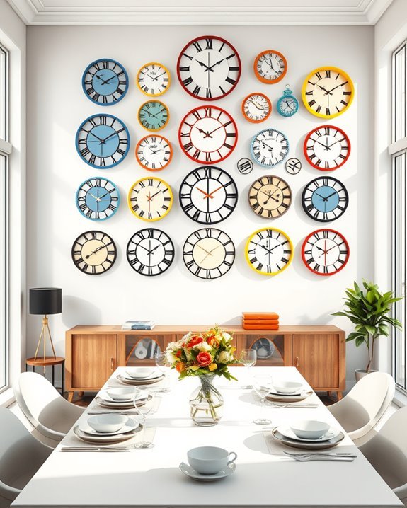 vibrant functional wall decor