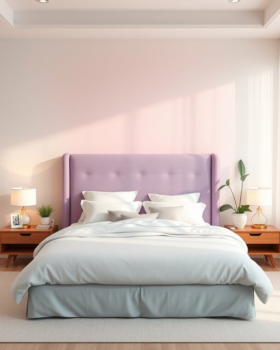 vibrant gradient color backrest
