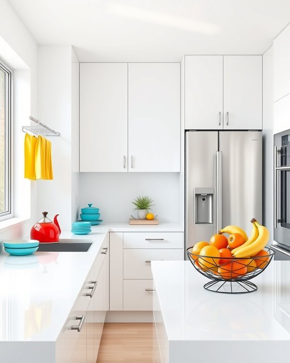 vibrant kitchen accessories showcase