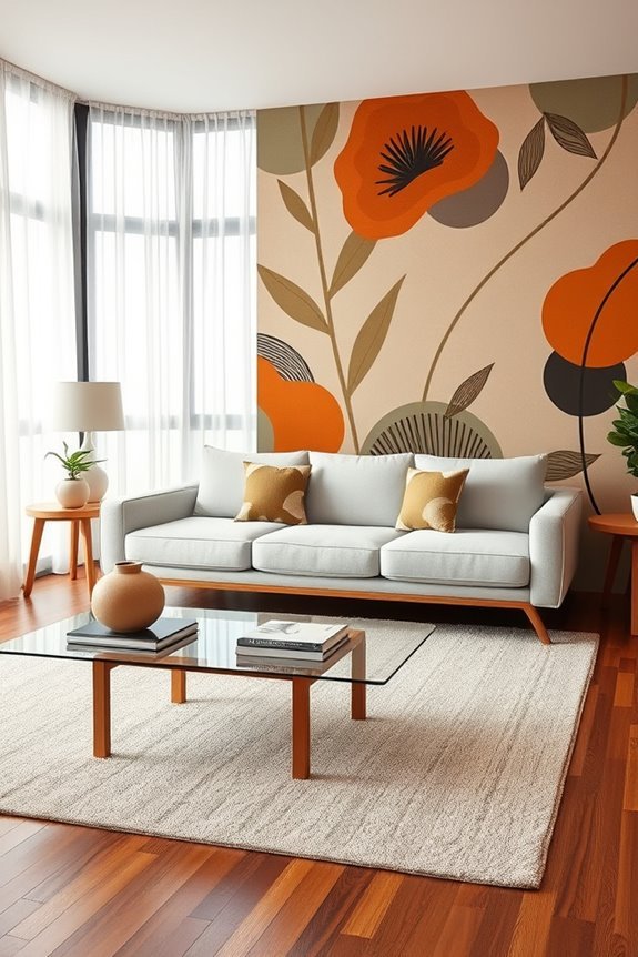 vibrant retro abstract designs