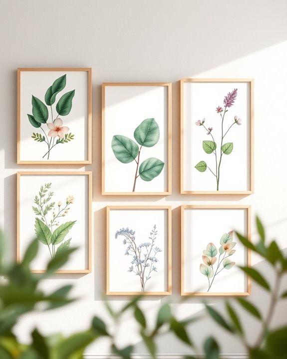 vibrant watercolor floral prints
