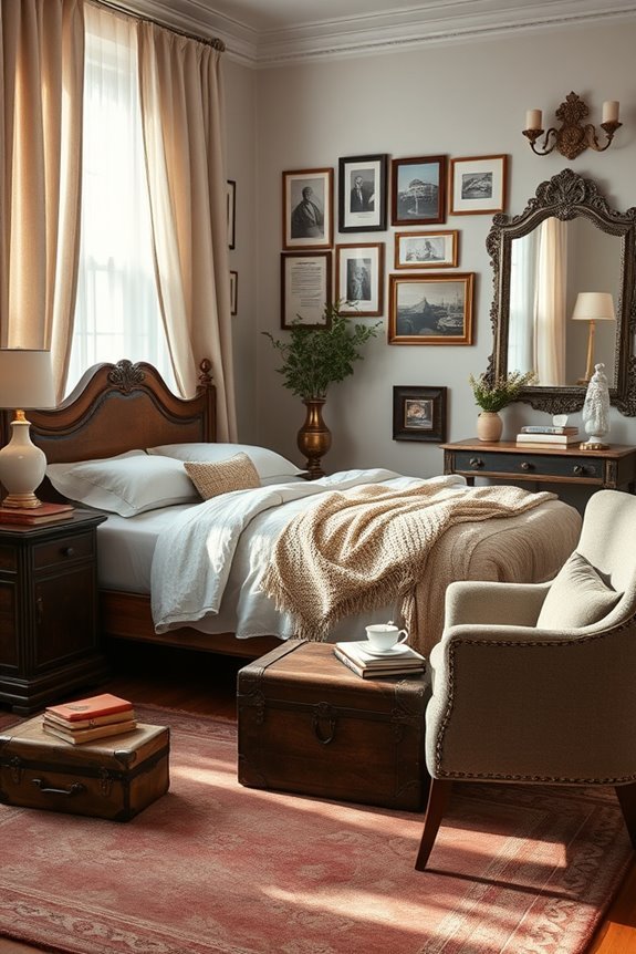vintage charm and warmth