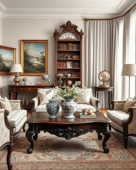 vintage charm and warmth