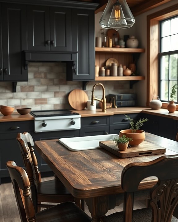 vintage charm in kitchens