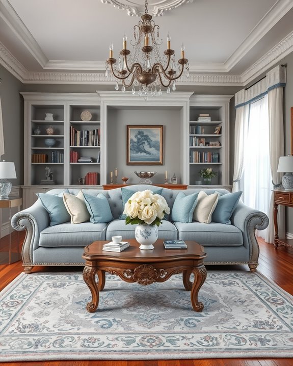 vintage charm with sophistication
