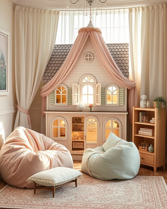 vintage dollhouse creative play