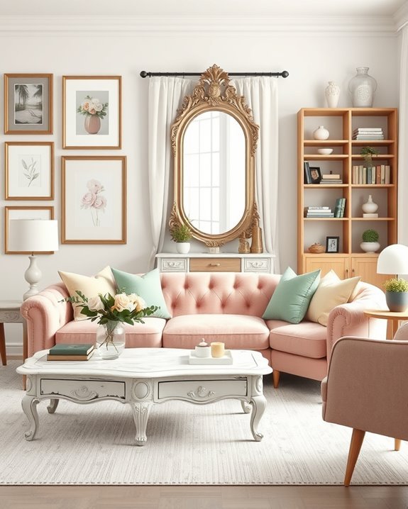 vintage elegance for living