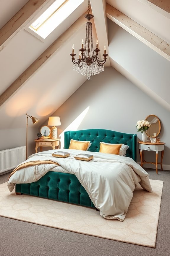 vintage elegance with metallics