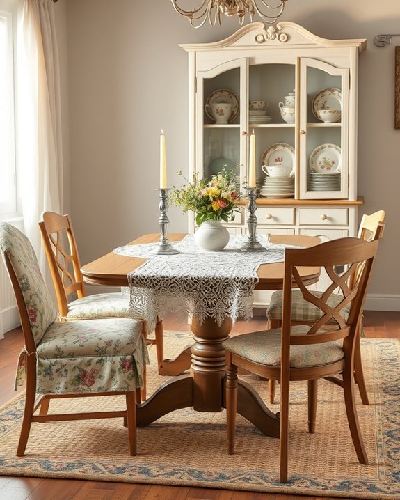 vintage textiles for warmth