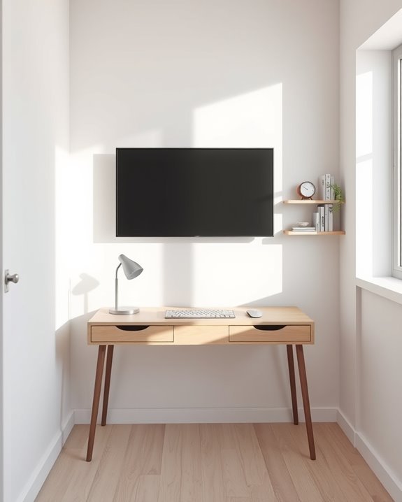 wall mounted monitor installation benefits