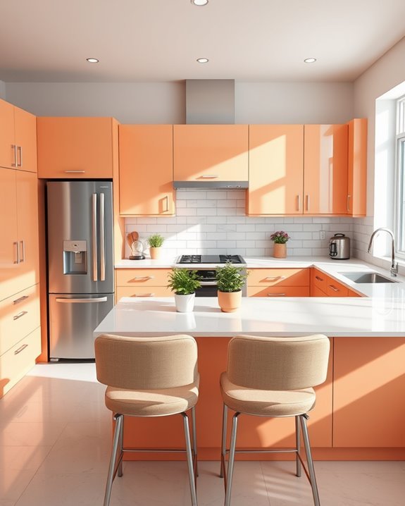 warm and inviting kitchen