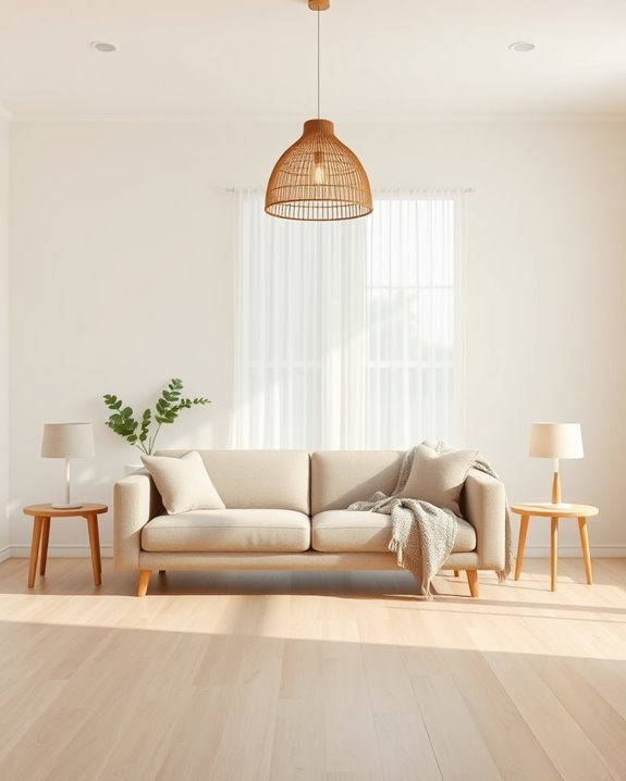 warm inviting soft lighting