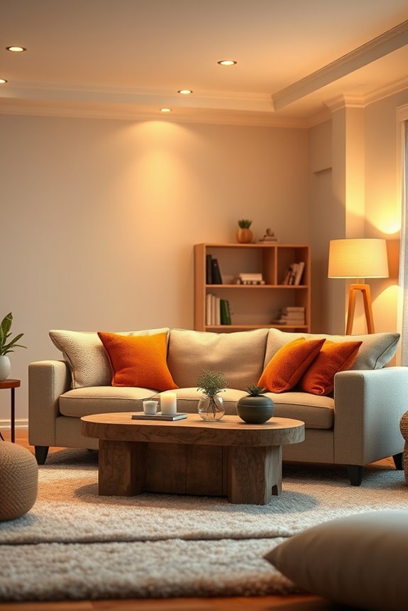warm recessed lighting design