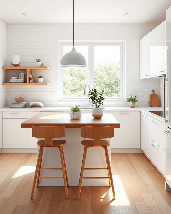 warmth through natural wood
