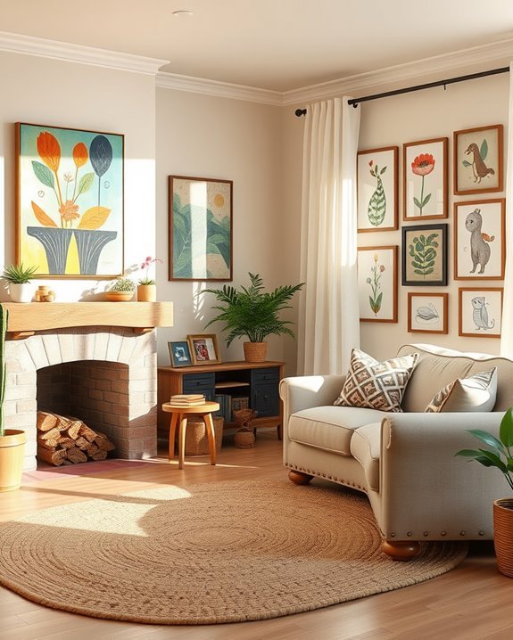 whimsical art for charm