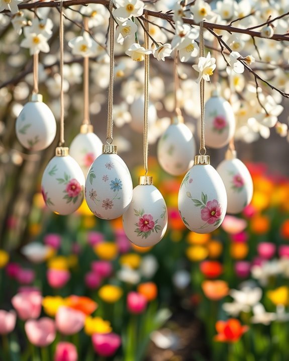 whimsical easter egg decorations