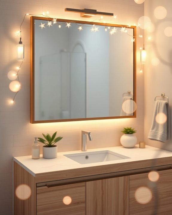whimsical fairy light ambiance