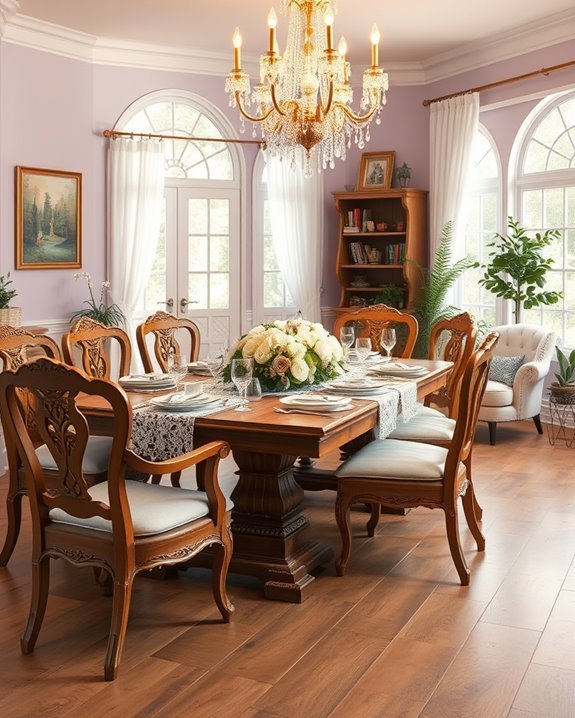 whimsical fairy tale dining