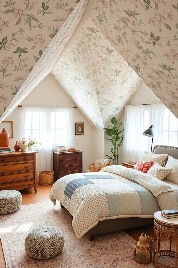 whimsical patterns energize space