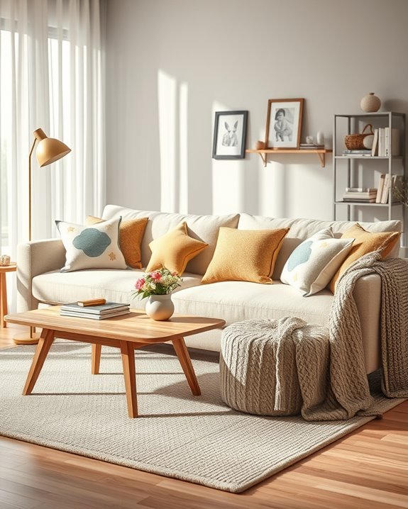 whimsical pillows for joy