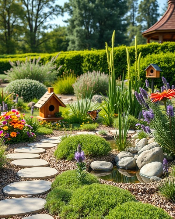 wildlife friendly garden creation