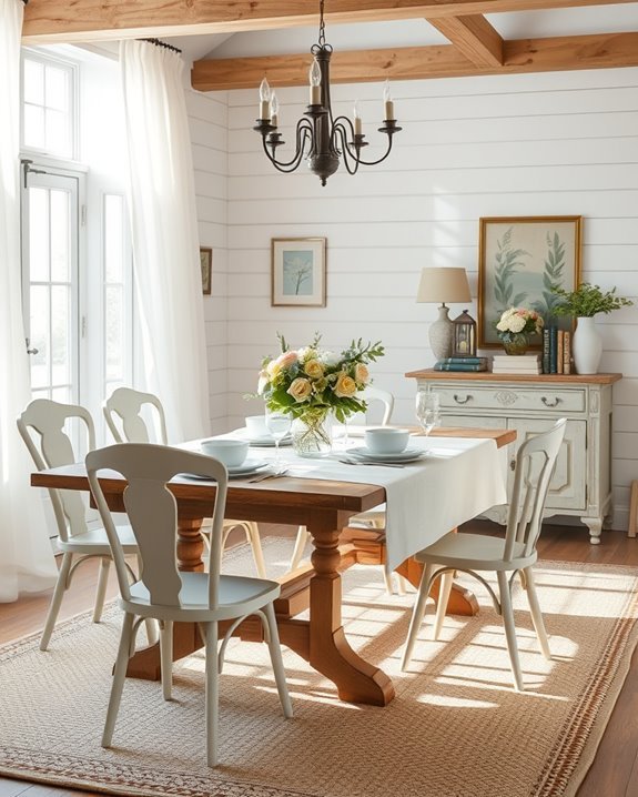 year round dining room decor
