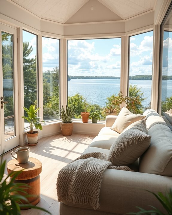 year round sunroom enjoyment